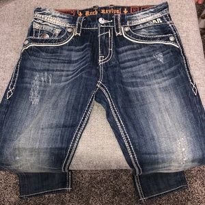 Rock Revival Jeans! Barely worn!! Size: 32